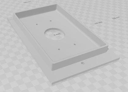 Tapa adaptador videoportero Fermax