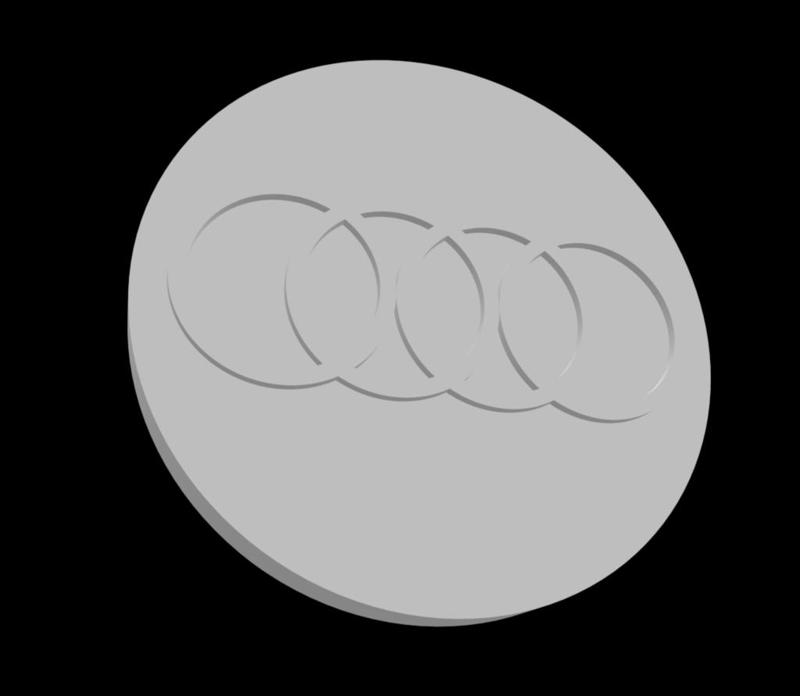 Hubcap Audi 56x53x12
