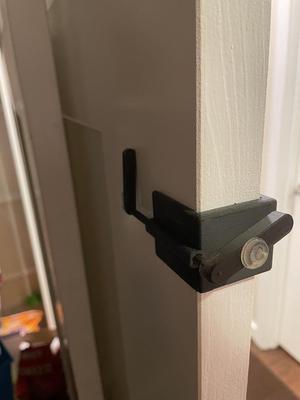 Child Lock for Bypass Doors 