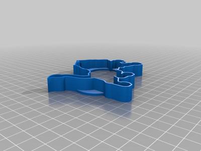 Cookie Cutter Detroit Lions NFL Football