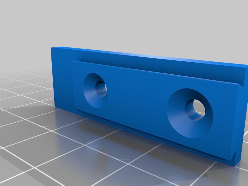 Kleider- Haken / Hook mit verdeckter Verschraubung