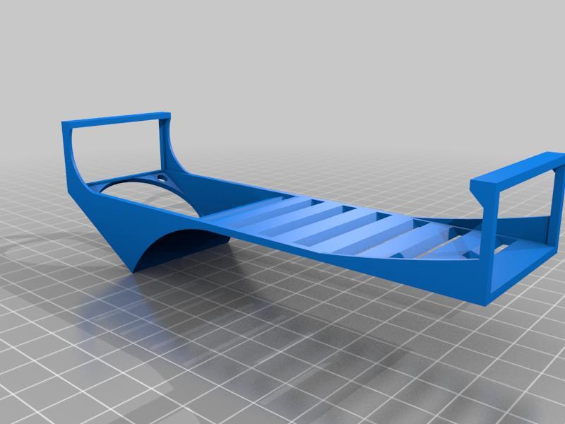 RAM cooling shroud for 40mm fan