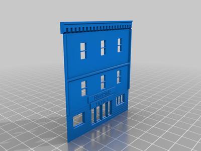 n scale riverside hotel
