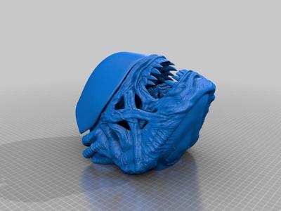 xenomorph head