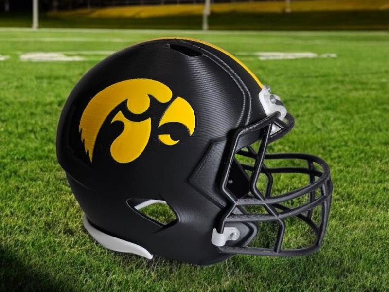 Iowa Hawkeyes Football Helmet