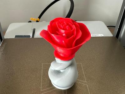 Rose ornament