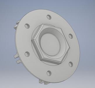 Piaggio NRG50 Wheel Hub Cover