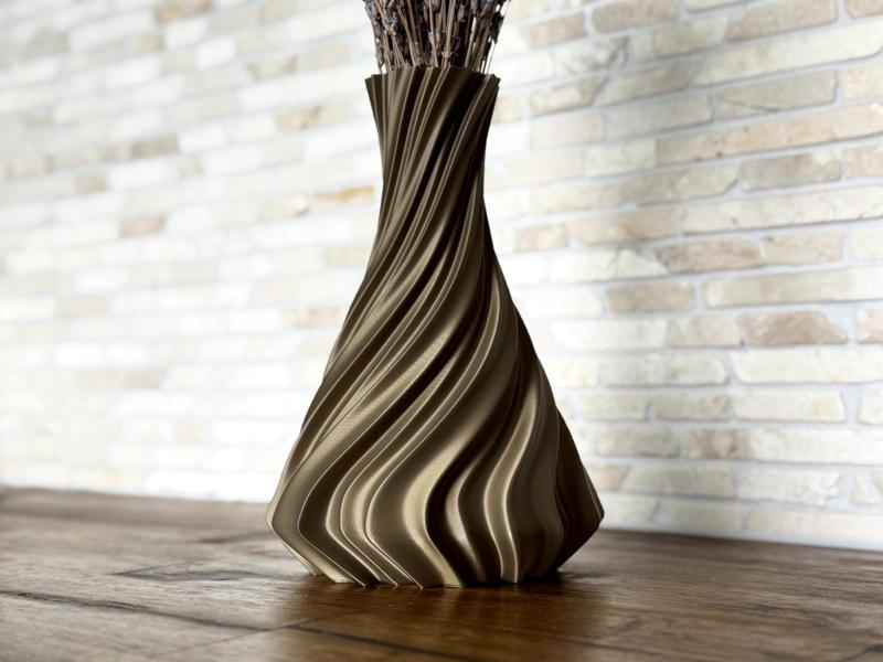 Contemporary Wavy Vase - Spiral Vase Mode