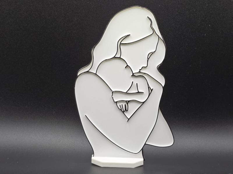 Mother Baby Decor Gift Love