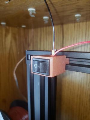 Extrusion Rocker Switch Holder
