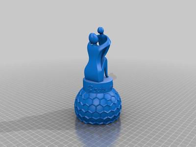 Muttertag / Motherday Sculptur Pla/Silk