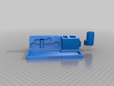 Ender 3 Tool Holder w/glue stick holder
