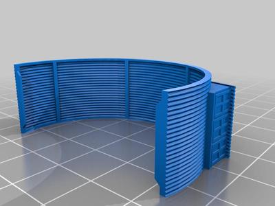 16ft Nissen Hut Kit easy print