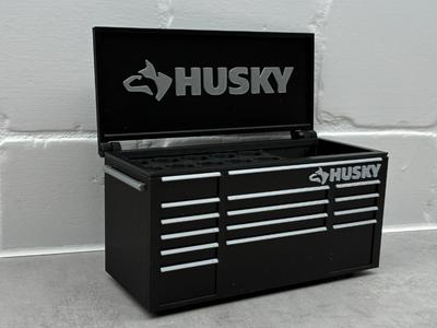 Husky inspired desk toolbox pen holder organizer