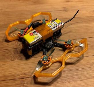 ARMATTAN ODONATA Prop guards (cinerat style) no screws and lower angle camera mounts 