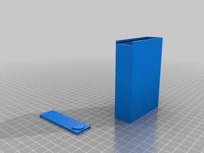 Playing card box