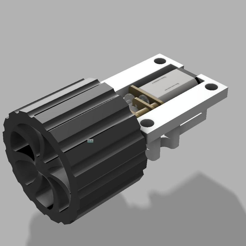 Micro Dc Motor N20 Holder And Wheel