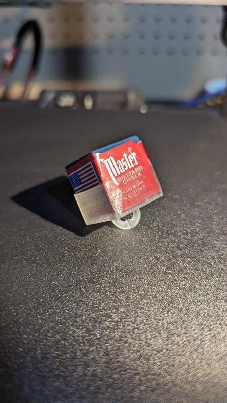 Pool Chalk Holder with Ring