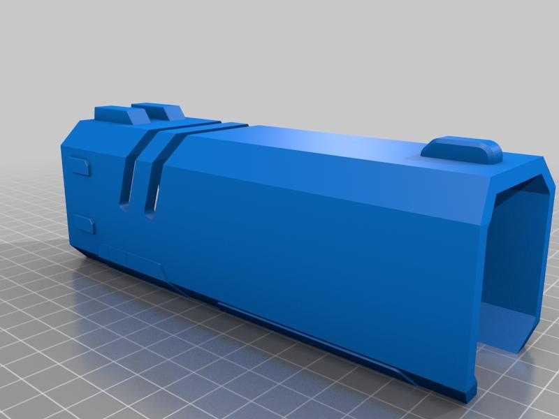 LIL BULKY - SMALL SCIFI PROP HANDGUN