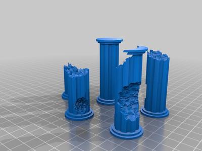 Round Column Terrain