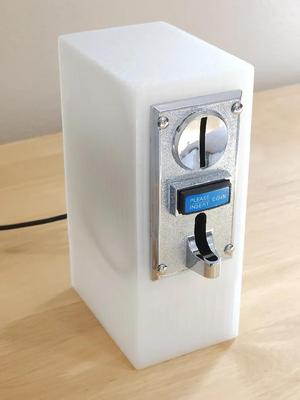 HX-916 Coin Acceptor Mount and Collection Box   
