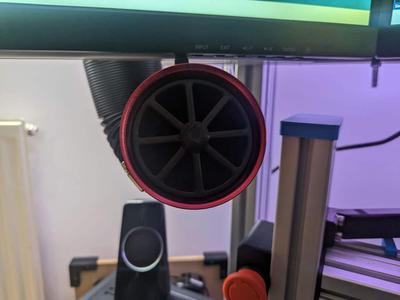 Sim wind flow reductor