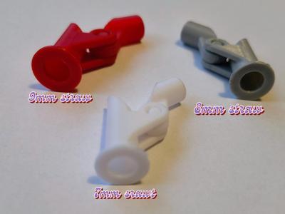 Straw lid close