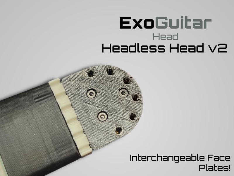ExoGuitar - Head - Headless v2