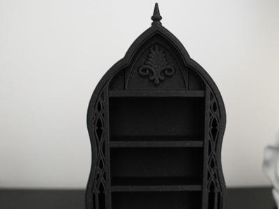 Gothic Cathedral Shelf Display Goth Home Decor