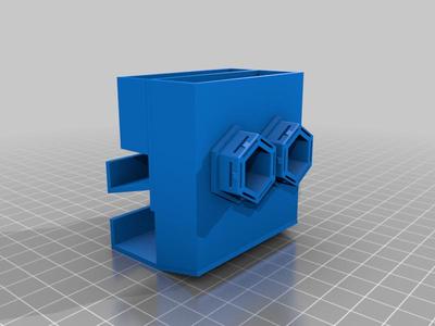 battery holder honeycomb