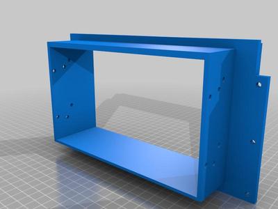 FC Rx7 Double Din Stereo Adapter