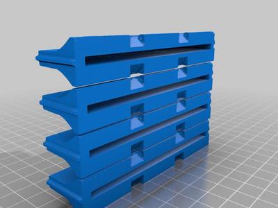 Jersey Barrier Terrain Set - Hollowed Intact Remix