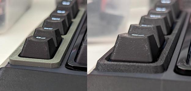 [chamfered] Logitech G710 / G710+ Function Key Insert