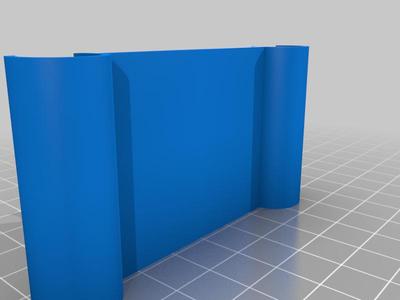 RV Refrigerator Spacer for to keep things from falling out