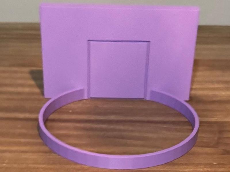 Mini Hoop for trash or balls 60mm and below