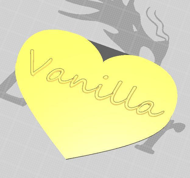 Vanilla Nekopara Cosplay Badget