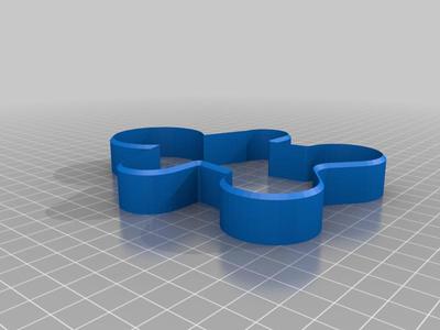 Christmas molds for gingerbread.