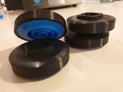 Inserts for Vibration Damper Feet (for Anycubic Mega and Prusa i3)