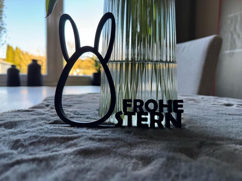 Happy Easter - Easter Egg with Rabbit