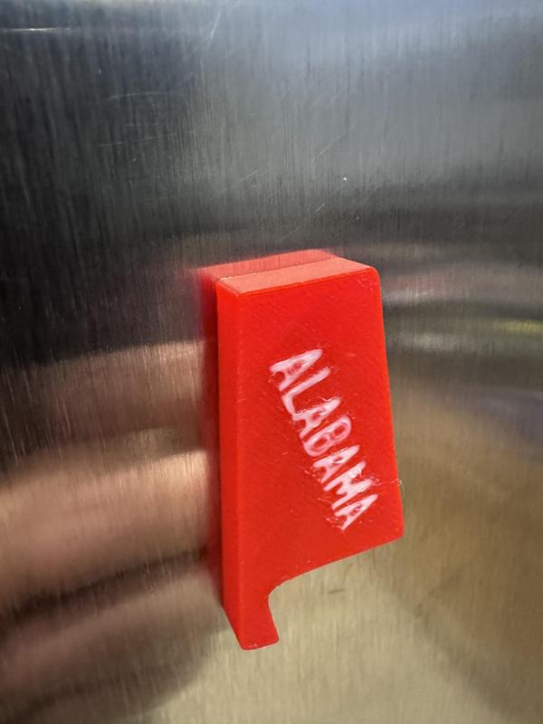 Merica Fridge Magnets - MMU version - Alabama 