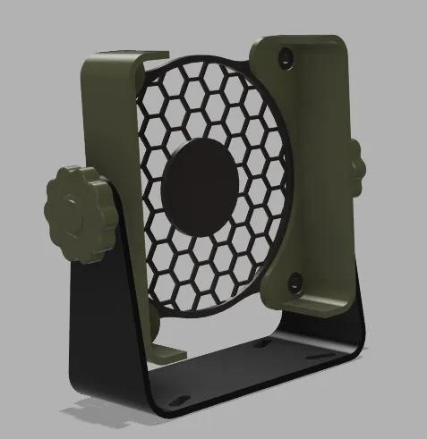 120mm Desk Fan Bracket   