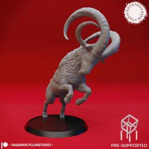 Giant Goat - Tabletop Miniature (Pre-Supported)