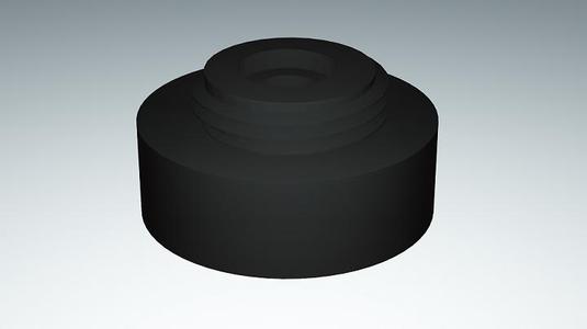 Lamp base with screw
