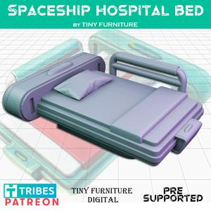 Spaceship hospital bed