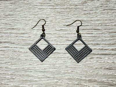 Square earring