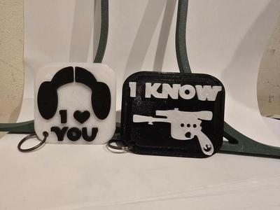 Star Wars Keychain for Couples   