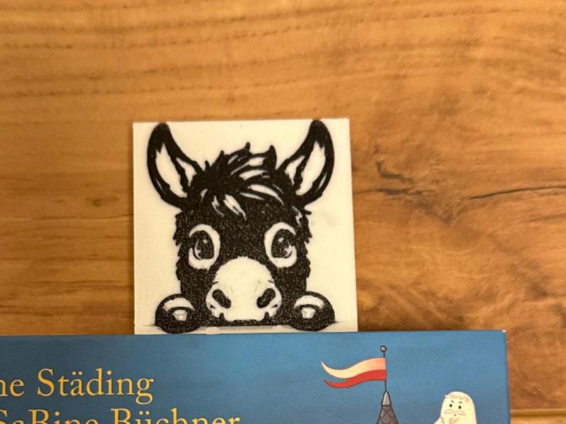 Adorable Donkey Bookmark Fun & Unique Page Keeper