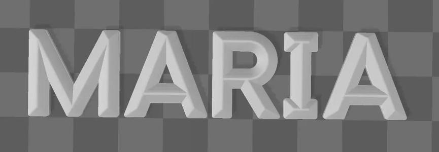 Nombre María   