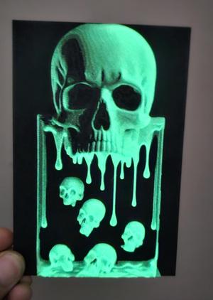 Glow In The Dark Skull