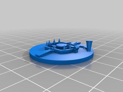 Bear trap with 2mm base